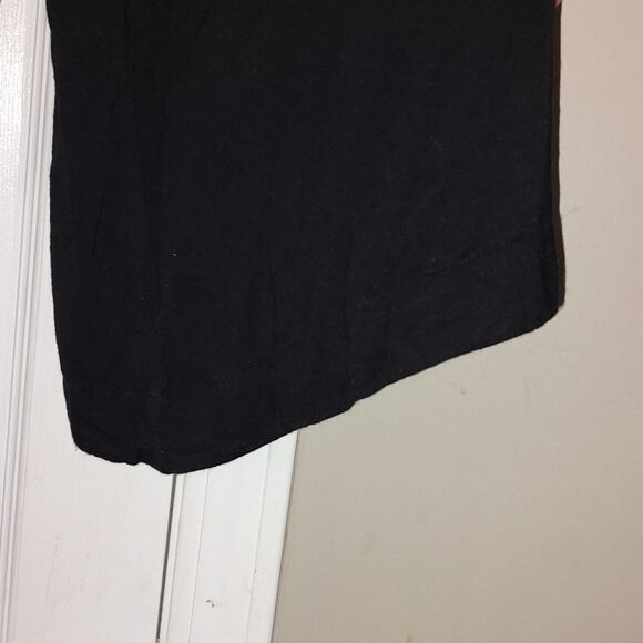 FREE PEOPLE Bell Sleeve "That's A Wrap" Crop Black Top Sz XS - Picture 4 of 11